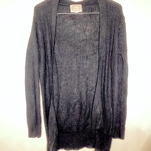 Ambiance apparel Black cardigan size M - Picture 4 of 5